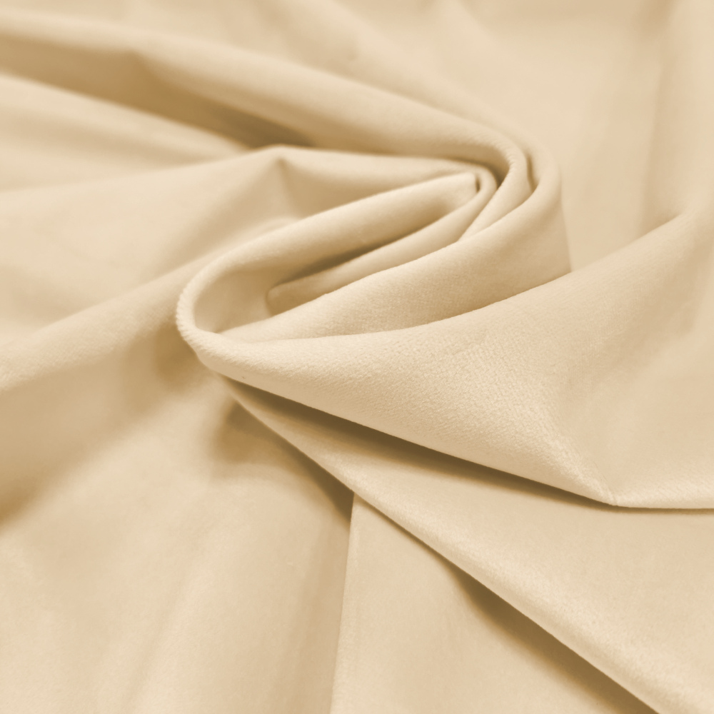 Cream Plush Velvet Upholstery fabric Velvet fabric online premium Velvet luxury Velvet